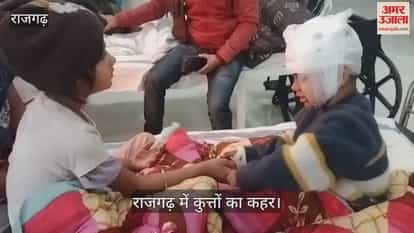 Rajgarh News: An eight-year-old sister fought off a dog to save her younger brother.