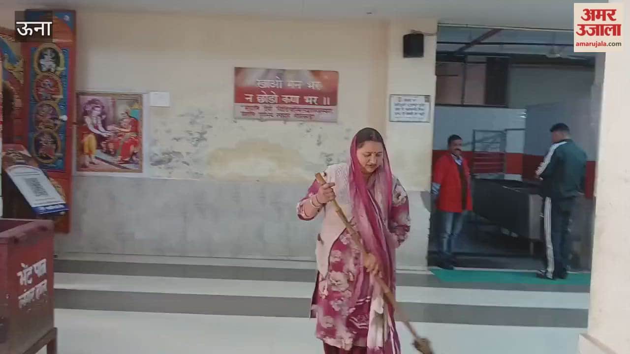 Una Mother Seema offered 11 days of service at the Mata Chintpurni temple to express her gratitude after her sons settled abroad