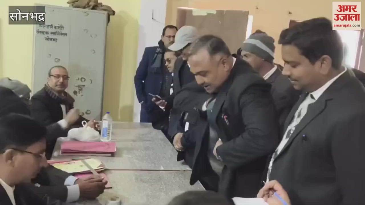 Six candidates each filed nominations for posts of President and General Secretary in sonbhadra