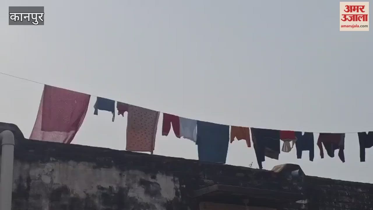 In the Bhitargaon area, cold winds are blowing amidst the play of clouds