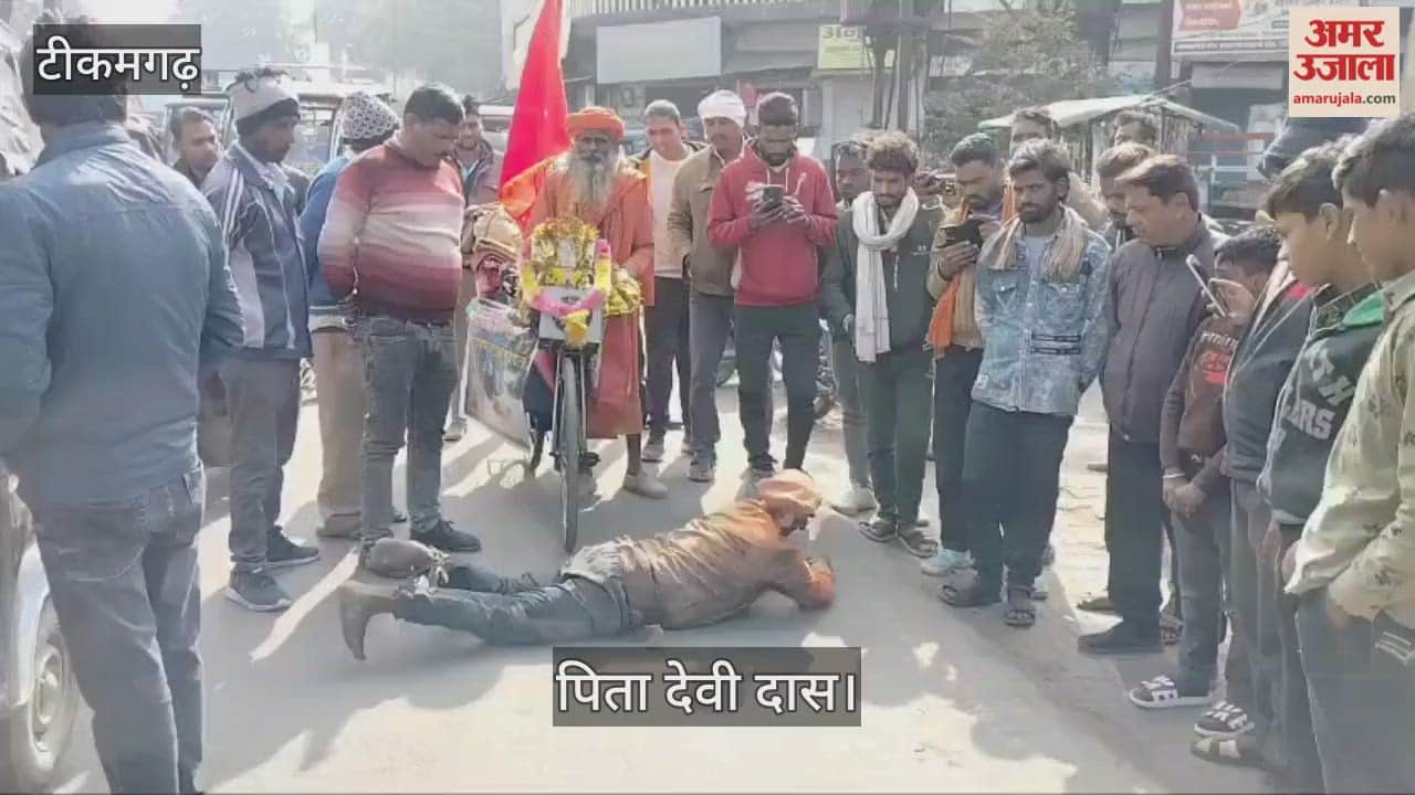 The father is undertaking a arduous journey for his son's safety.