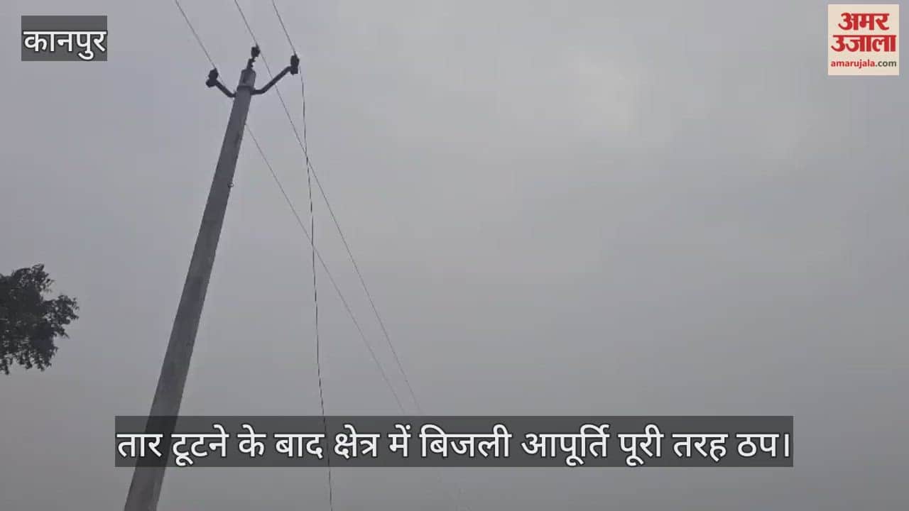 कानपुर: आधी रात मौत बनकर गिरा हाईटेंशन लाइन का तार; सो रहे थे ग्रामीण…टला बड़ा हादसा