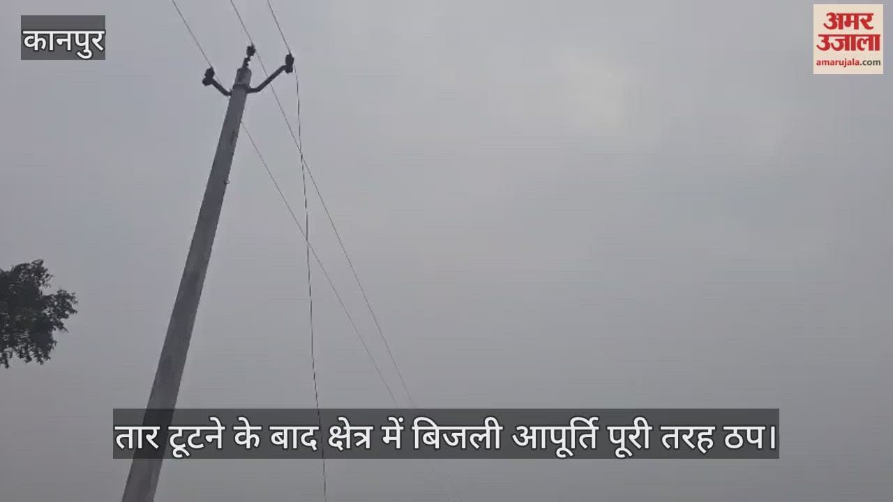 कानपुर: आधी रात मौत बनकर गिरा हाईटेंशन लाइन का तार; सो रहे थे ग्रामीण…टला बड़ा हादसा