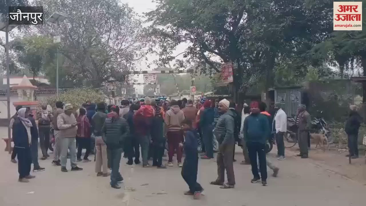 Radha-Krishna temple vandalized robbed idols damaged people block road protest