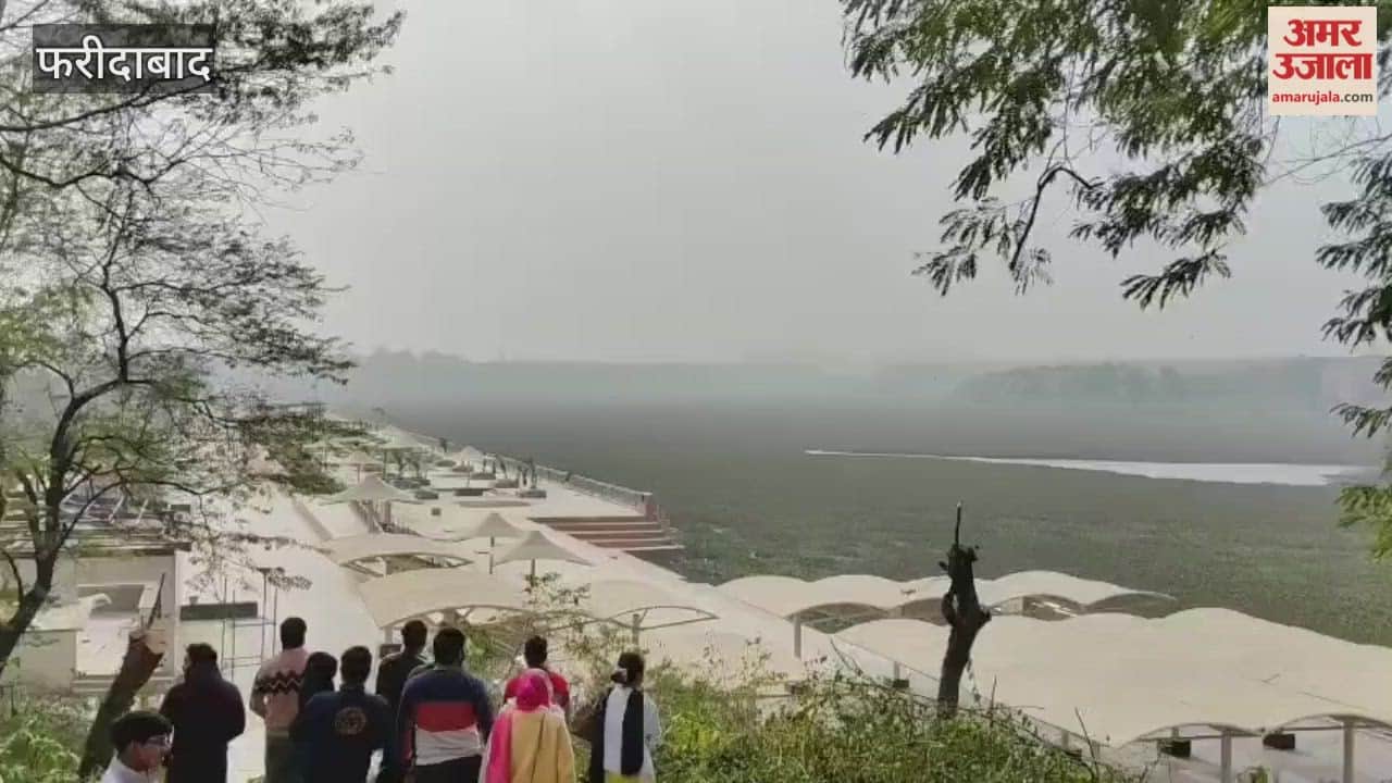 Deserted Badkhal Lake is once again bustling with tourists