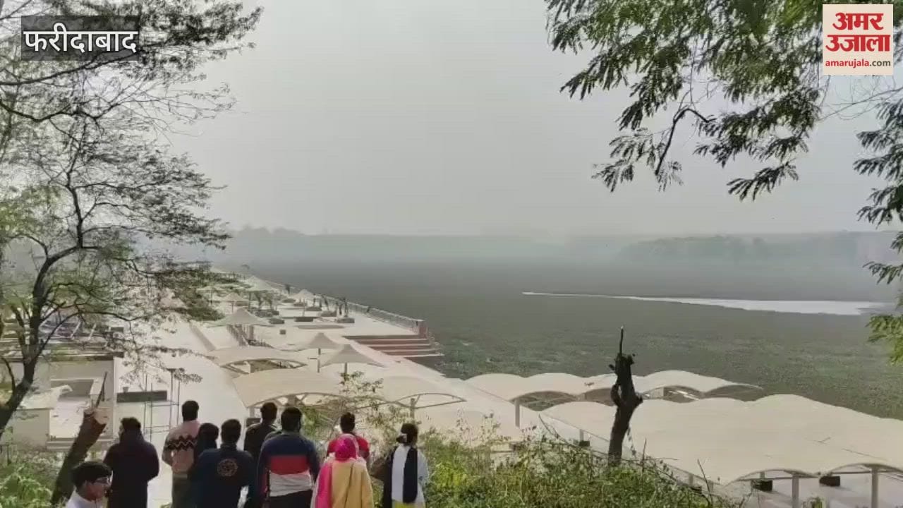 Deserted Badkhal Lake is once again bustling with tourists