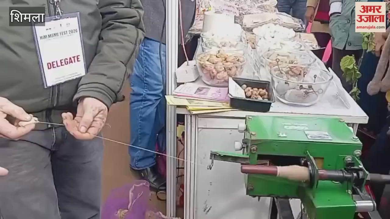 Shimla Silk thread is being produced live from five types of insects