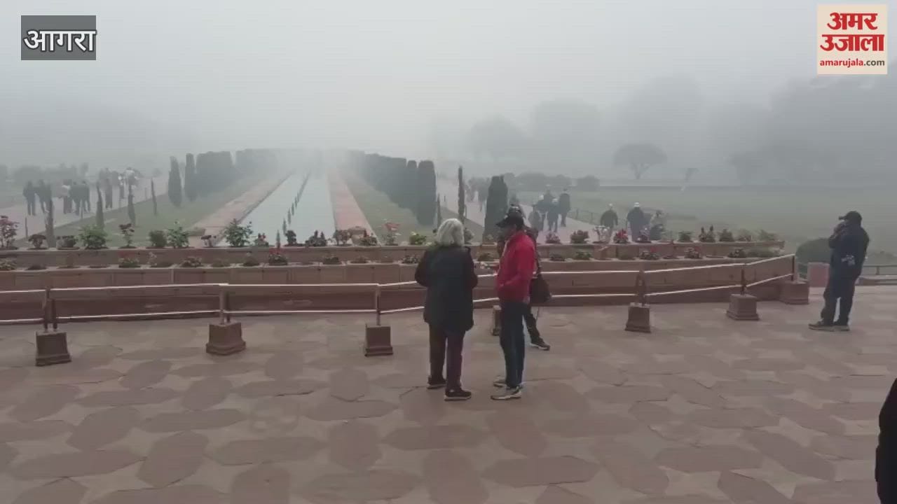 Dense Fog Taj Mahal Visibility Zero