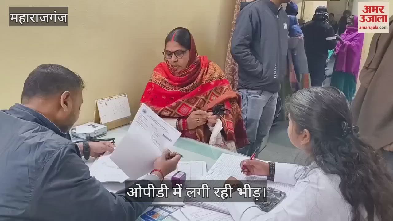 The cold increased, the number of patients increased – there was a queue at the district hospital.