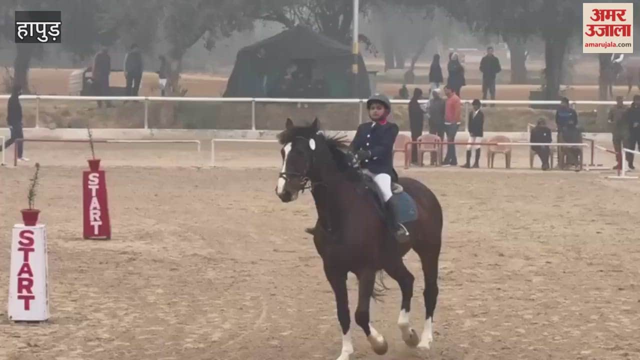 Ishaan s golden flag in horse riding