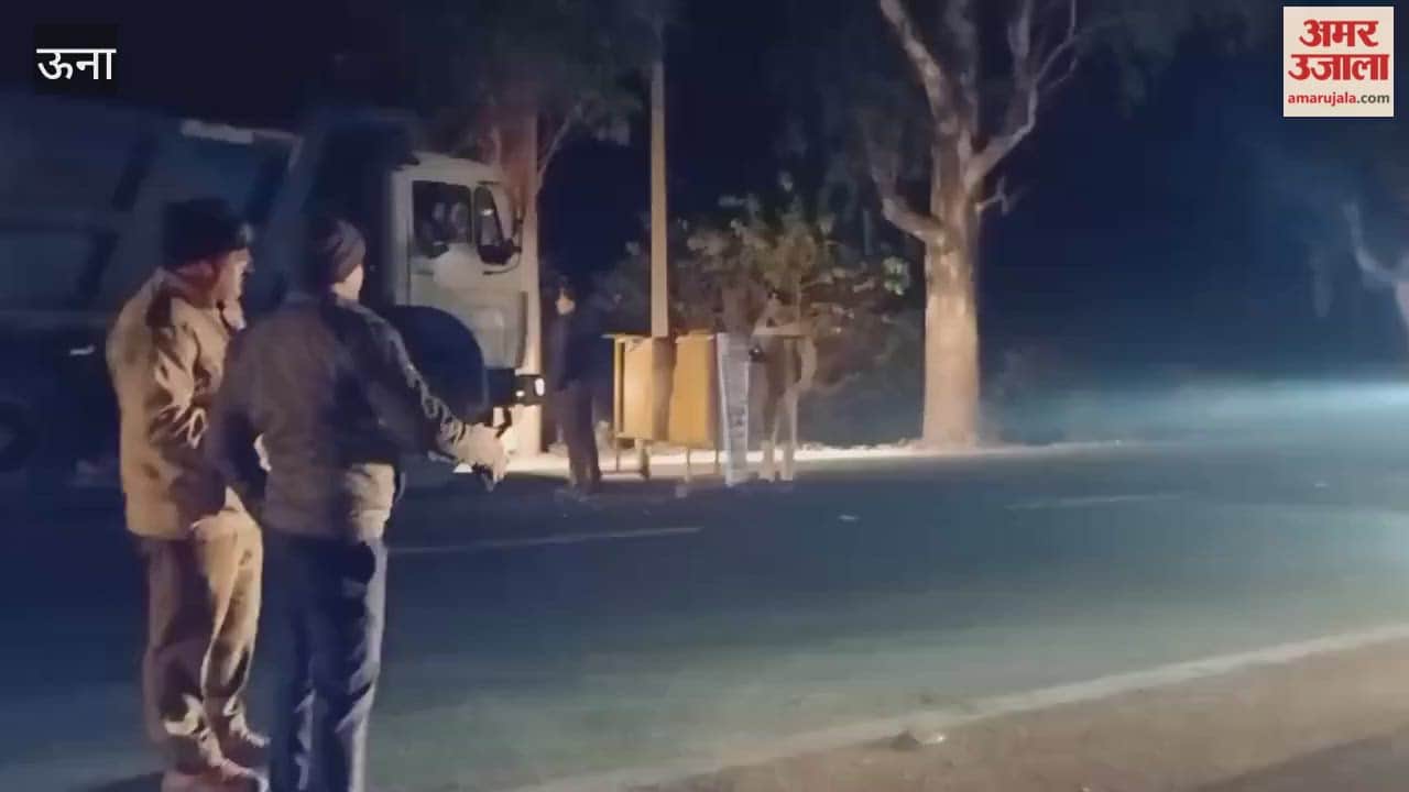 Una Police conduct intensive roadblock operation on Una-Amb National Highway