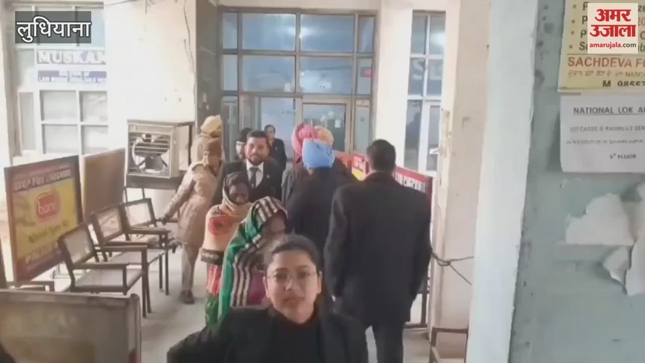 Police were deployed at every corner of the Ludhiana court complex, and all the courtrooms were evacuated in a hurry.