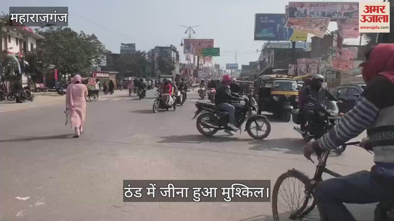Huge crowds on the streets after sunrise