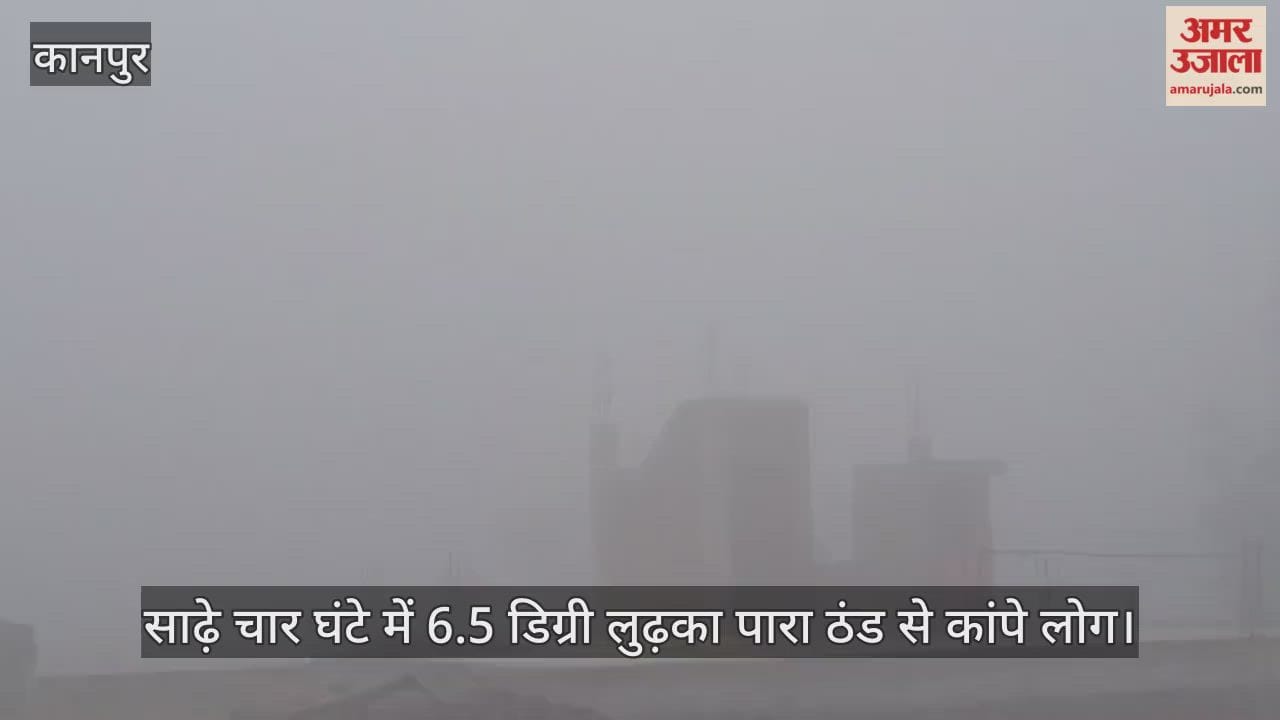 कानपुर: छह जनवरी शीत दिवस घोषित, तापमान छह डिग्री…छह की रफ्तार से चली हवाएं