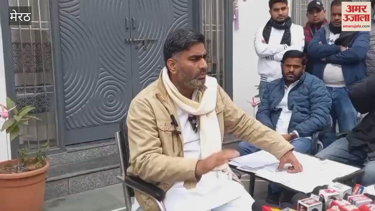 Meerut: SP MLA Atul Pradhan leveled serious allegations against former MLA Sangeet Som, saying... the person running the meat factory talks about Hindutva
