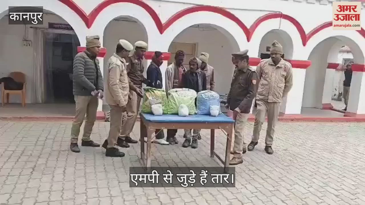 बांदा: ऑपरेशन के तहत 13 किलो गांजे के साथ तीन तस्कर गिरफ्तार