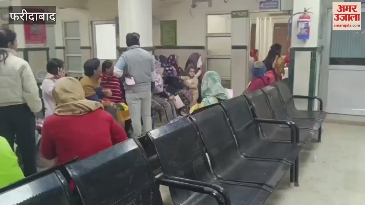Faridabad dermatology OPD at BK Hospital is experiencing heavy crowds