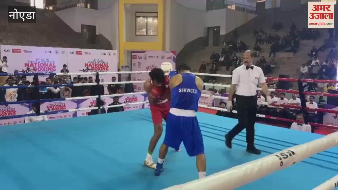 sixth day of the National Boxing Championship at Gautam Buddha University