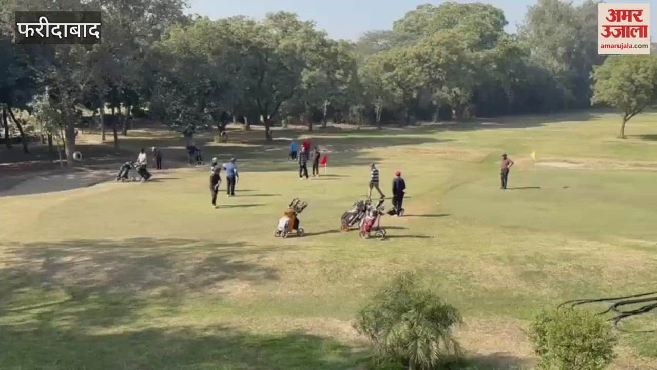 golf tournament has begun at the Golf Club in NIT, Faridabad