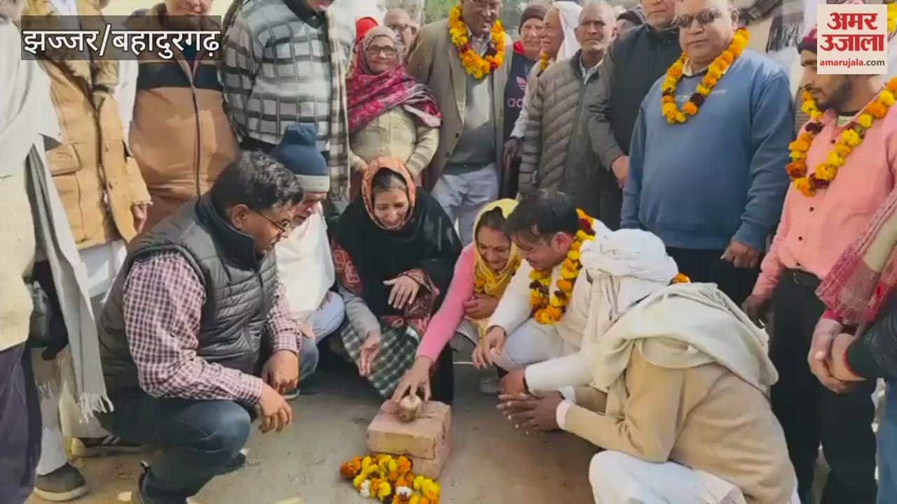 Development gains momentum in Linepar Ward-5 of Bahadurgarh; street construction work launched under the D-Plan