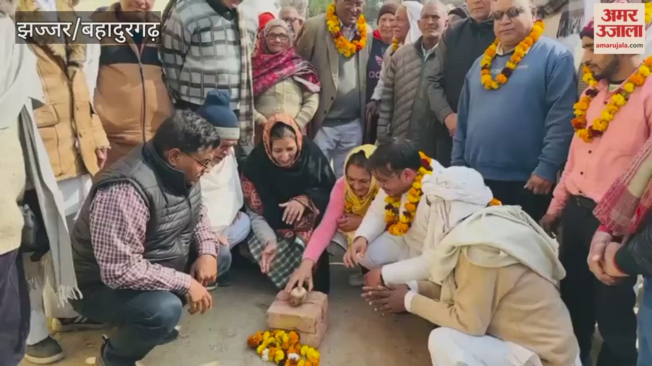 Development gains momentum in Linepar Ward-5 of Bahadurgarh; street construction work launched under the D-Plan
