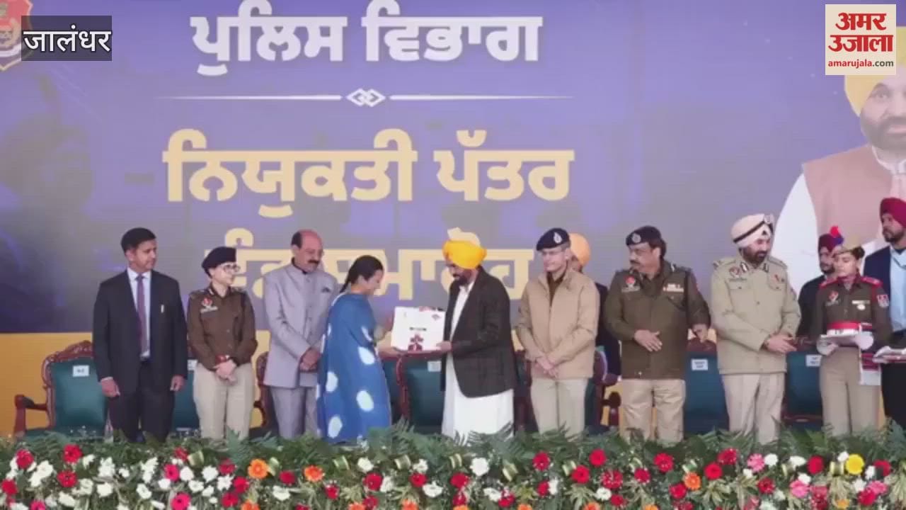 Bhagwant Mann handed over appointment letters to 1746 young people