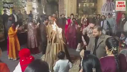 Lohri festival organized in Noida