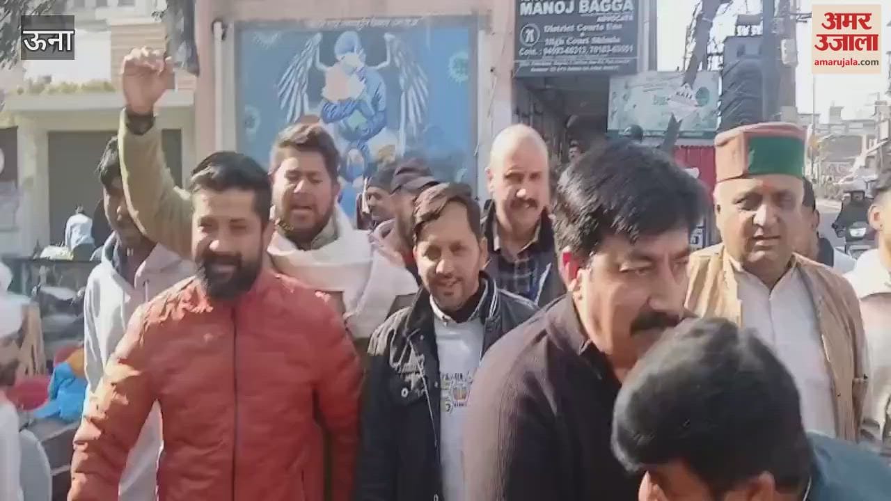 Una MLA Vivek Sharma said that a public movement is underway everywhere against the central government's conspiracy to shut down the MGNREGA scheme
