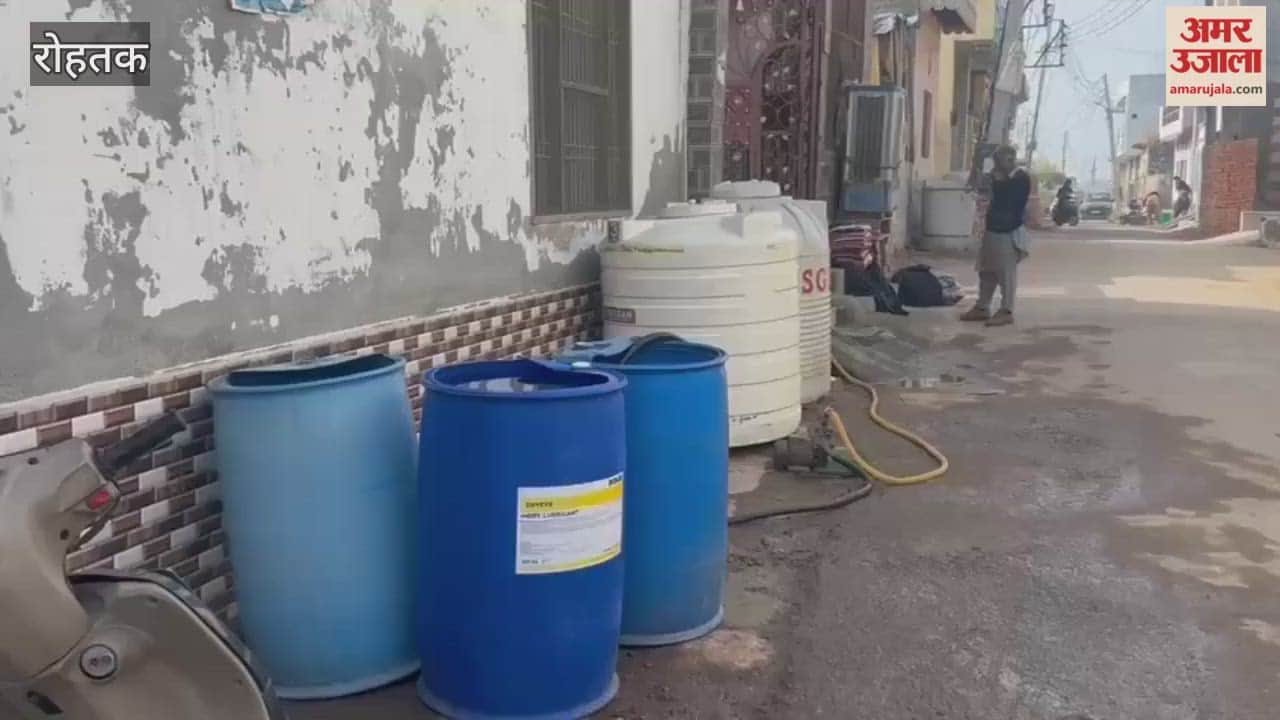 Water has not been supplied to the Rainakpura area of Rohtak since 2007