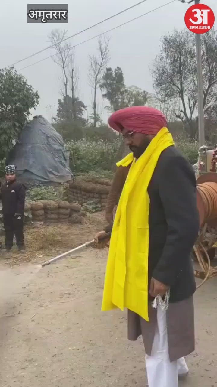 श्री गुरु गोबिंद जी के प्रकाश पर्व के उपलक्ष्य में गांव बलड़वाल में निकाला गया नगर कीर्तन