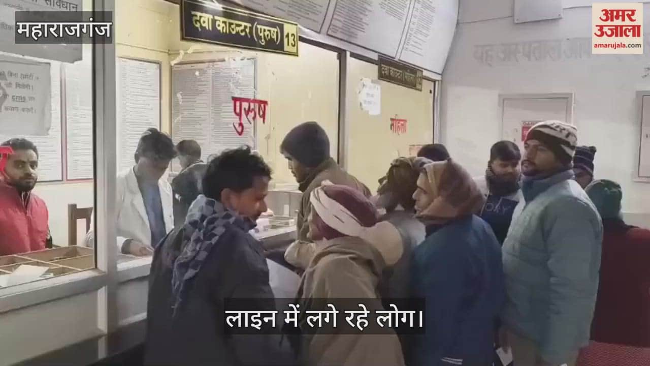 Crowds of patients gathered in the OPD, children are falling ill.