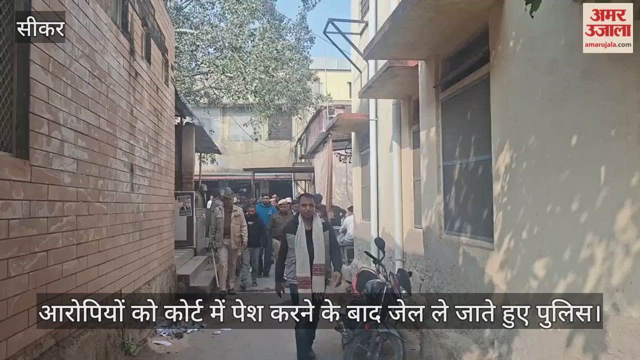 Three criminals including Ravindra Katewa history sheeter Jhunjhunu gang produced in Sikar court sent to jail