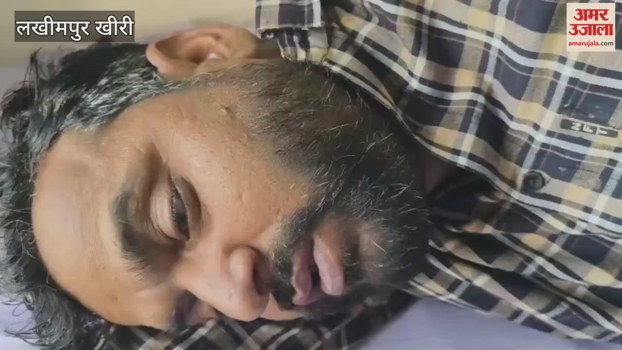 man who was taken into custody consumed poison at the police station in lakhimpur kheri