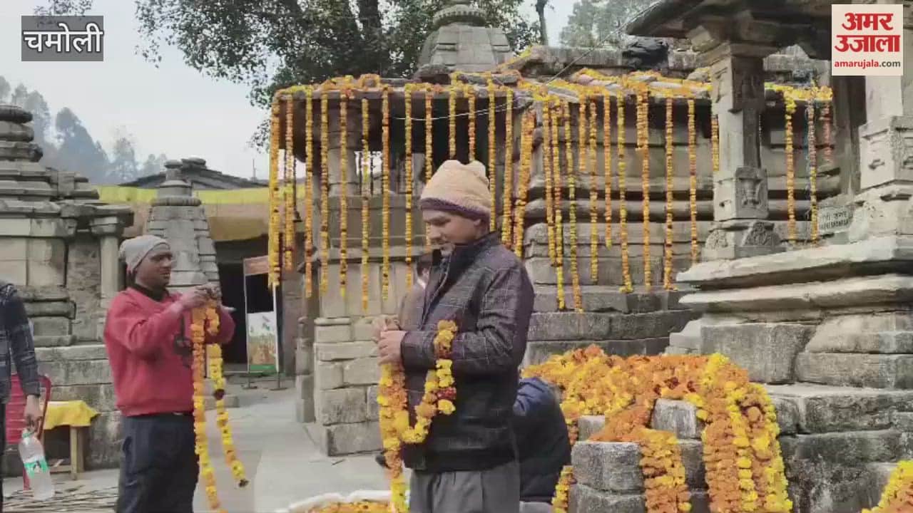 VIDEO: The gates of the Adibadri temple will open tomorrow; here's how it's being decorated with flowers