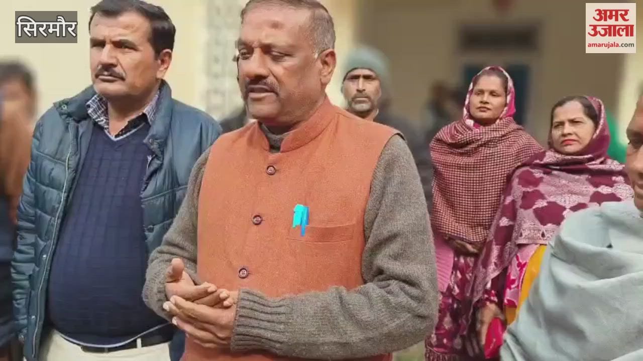 Sirmour Sukhram Choudhary said - Giri river will be embanked soon for the safety of Bangran-Shamshergarh villages