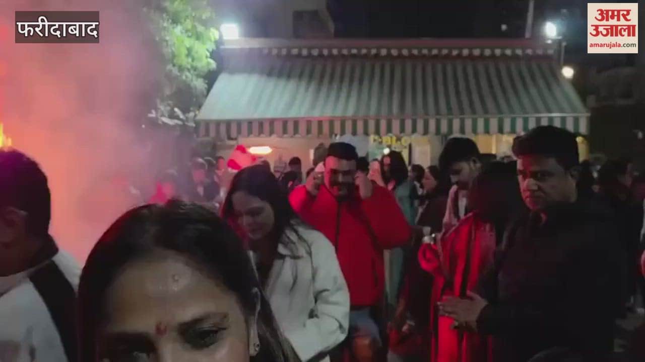 Residents celebrating in Puri Pranayam Society on occasion of Lohri