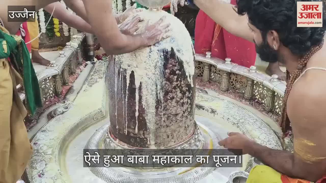 On Shattila Ekadashi, Baba Mahakal was adorned with ashes and offered sesame dishes.