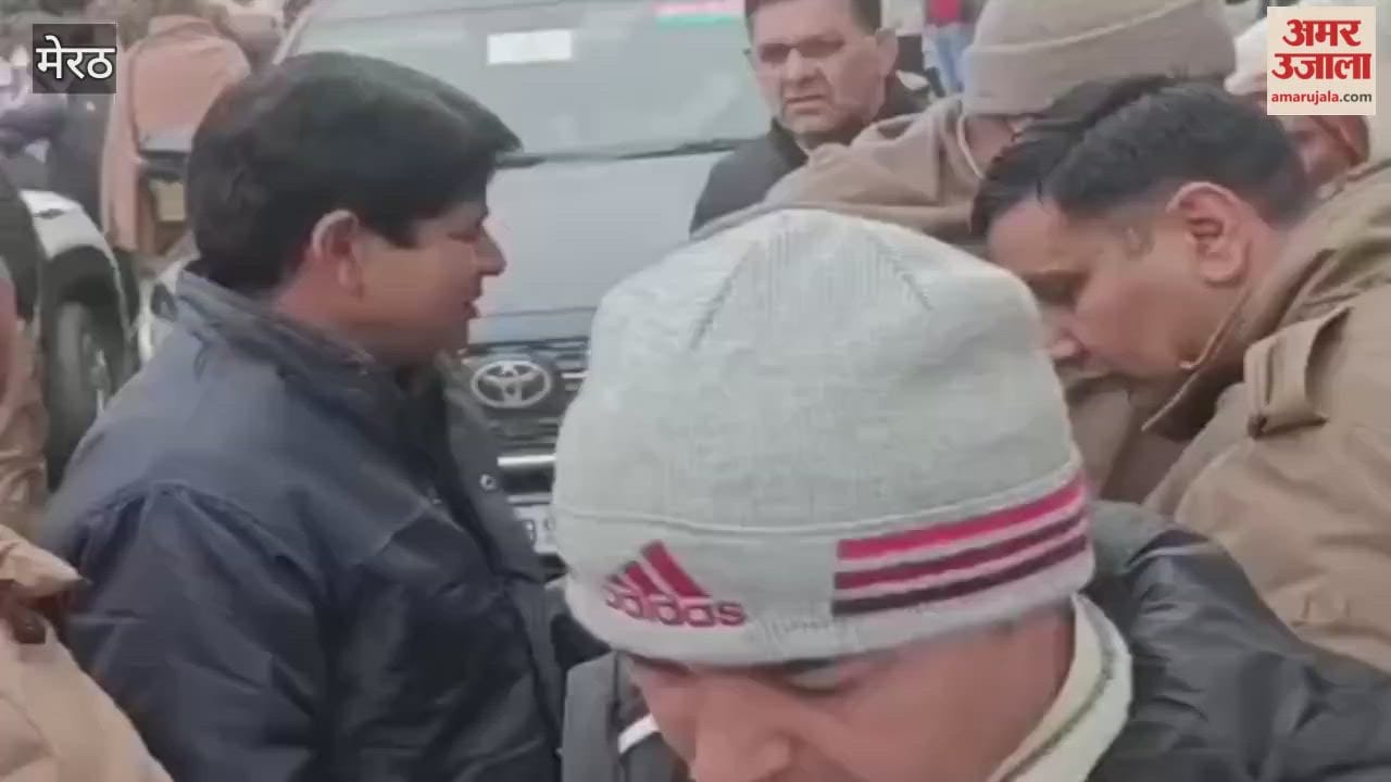 SP MP Harendra Malik Meets Family of Sonu Kashyap Killed in Jwalagarh
