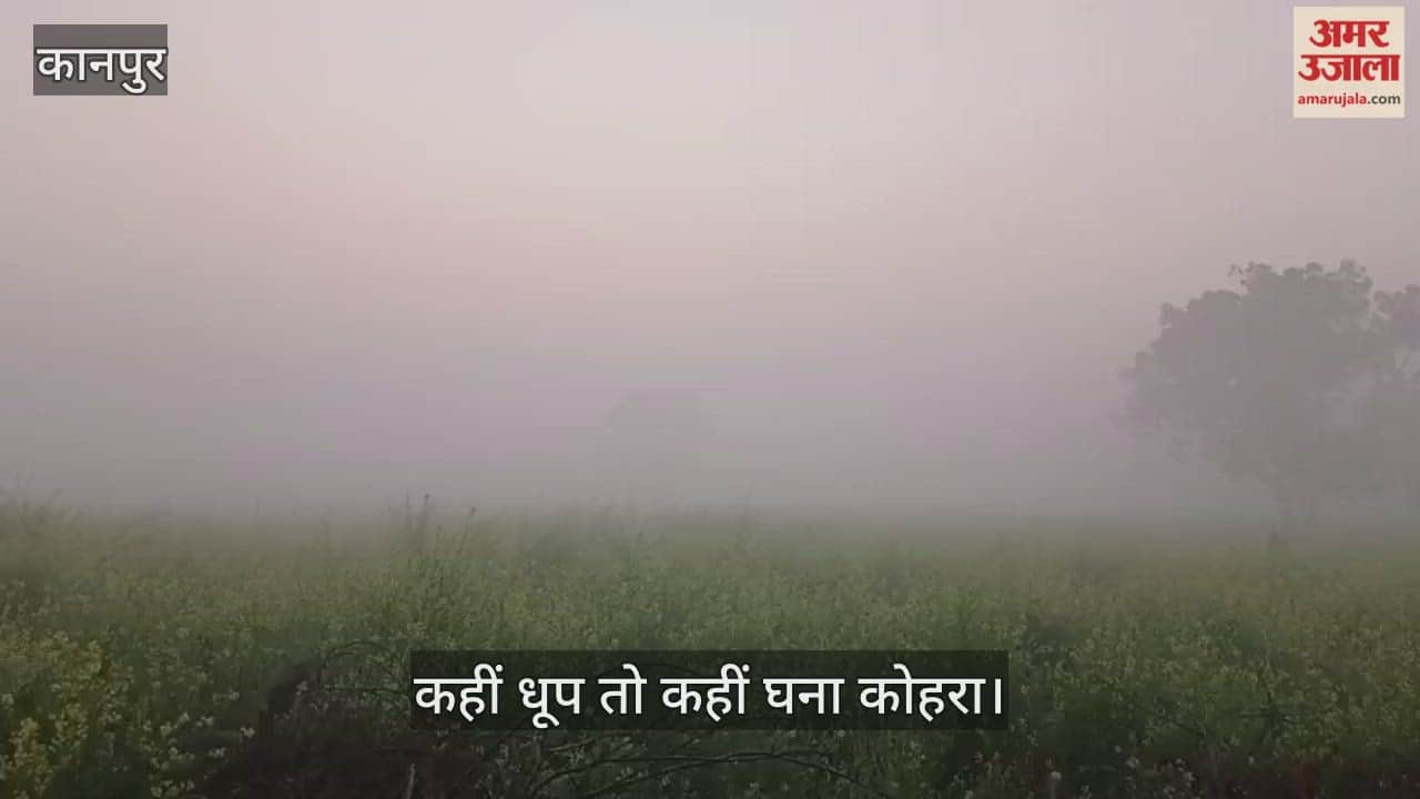 कानपुर में मौसम का मिजाज: अब सता रहा पॉकेट फॉग, कोहरे के घेरे ने बढ़ाई ड्राइवरों की मुश्किल