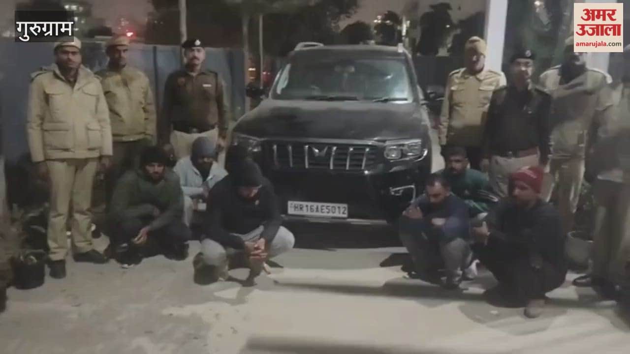 Six accused arrested in connection with case of performing stunts while sitting on roof of Scorpio car