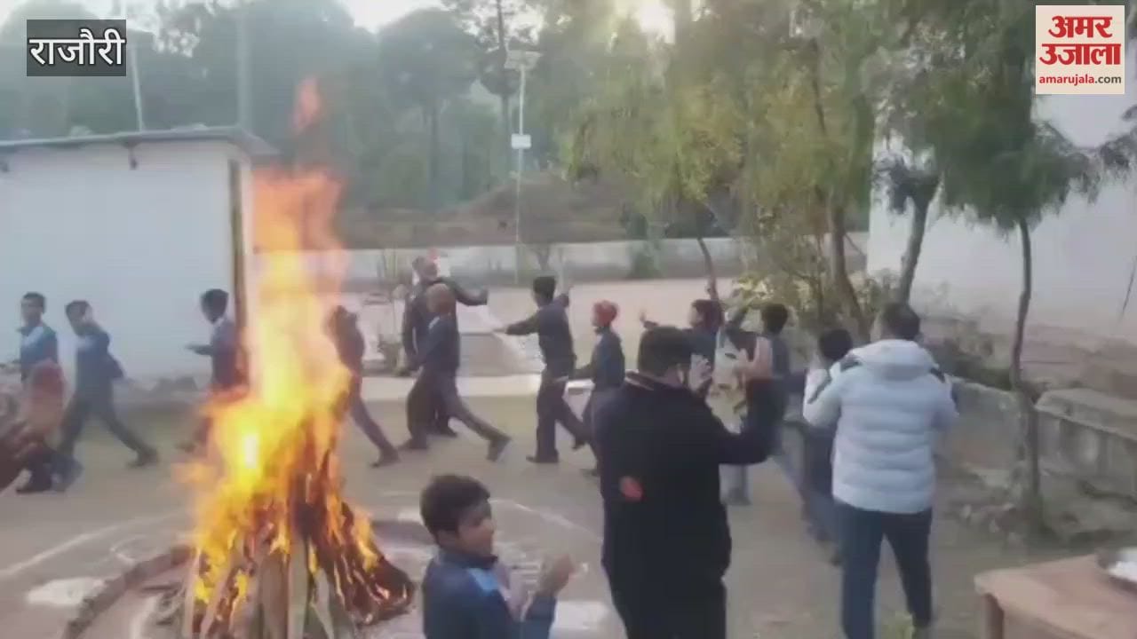Lohri was celebrated with great enthusiasm at Seva Bharti Daksh Boys Hostel.