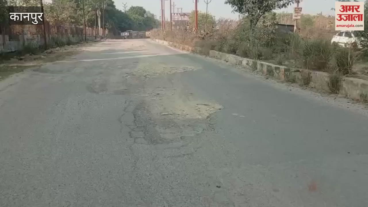 Kanpur: The Eldeco Jawaharapuram road has turned into a stretch of potholes