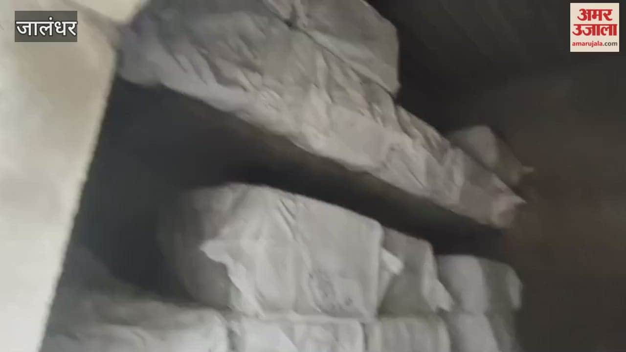 Police raided two warehouses in New Rajan Nagar, Jalandhar, on suspicion of a large stockpile of banned kite string being stored there.