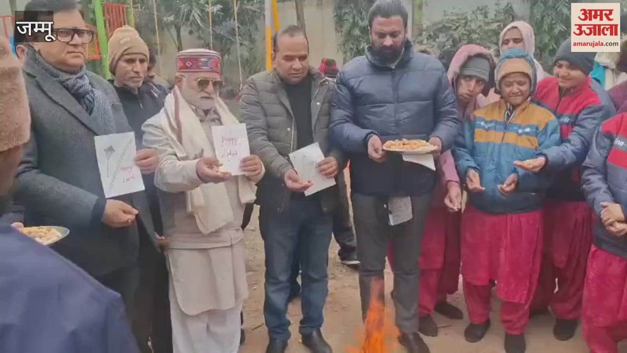 Sanvedana Society celebrated Lohri with disabled children at Muskan Home.