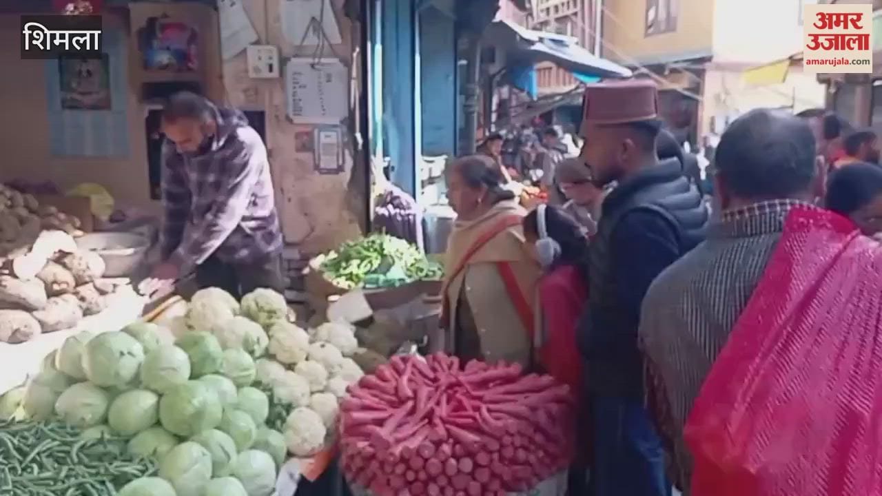 Shimla Vegetable prices fall slightly, customers get relief
