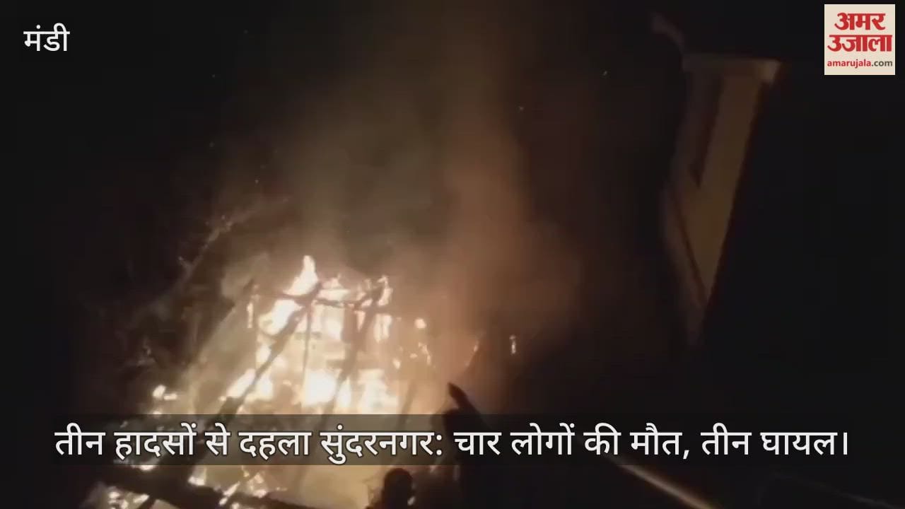तीन हादसों से दहला सुंदरनगर: चार लोगों की माैत, तीन घायल, दो का आईजीएमसी में चल रहा उपचार