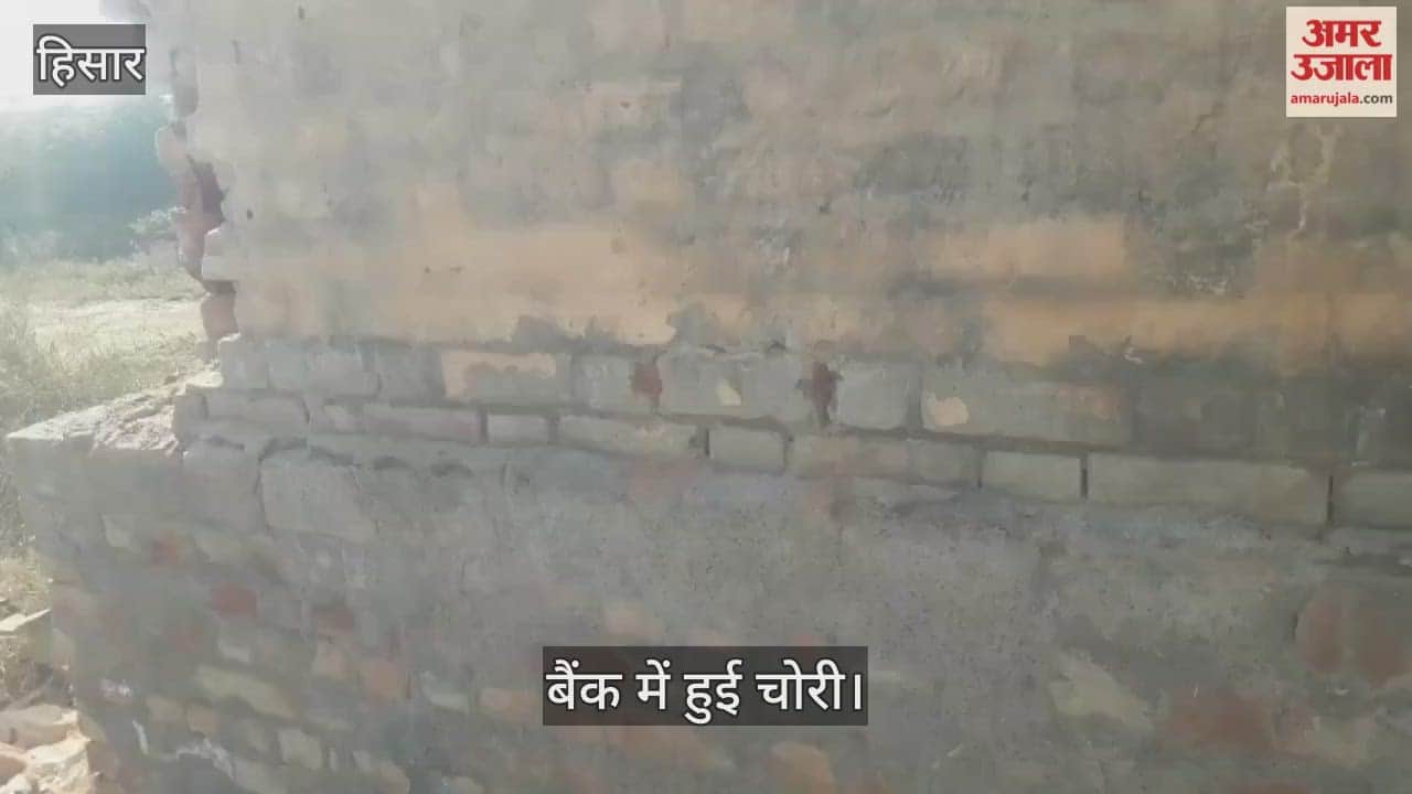 Robbery at the bank in Hisar