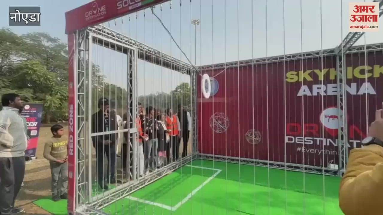 Practice flying real drone with help of Drone Soccer in noida