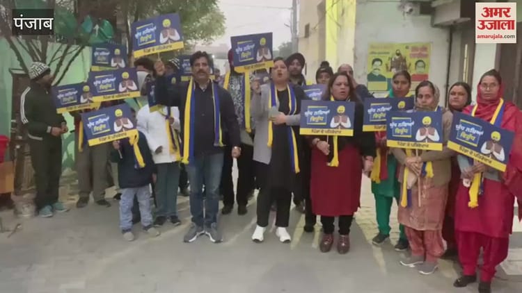 फगवाड़ा के अलग-अलग वार्डों में “पिंडां दे पहरेदार” पद यात्रा निकाली गई