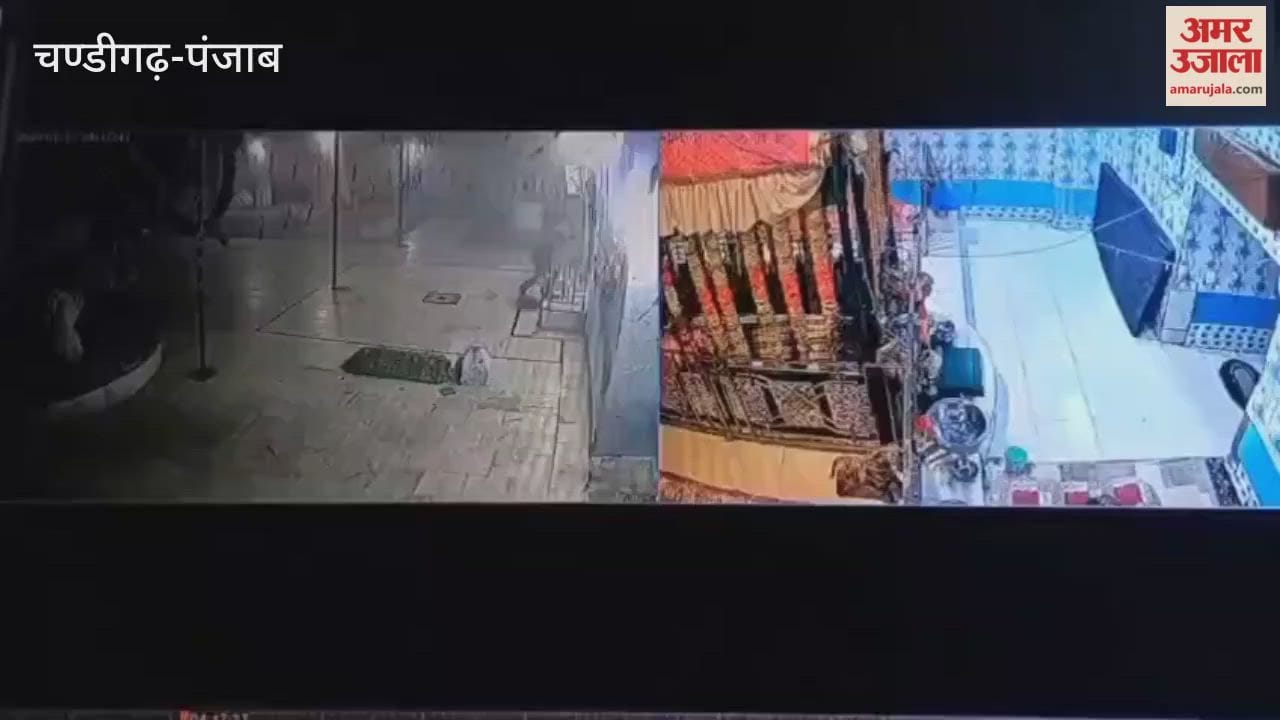 A thief was caught stealing at Baba's shrine in Mira Sanur village of Ferozepur.